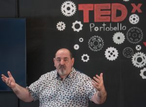 James Speaking at TEDx Portobello